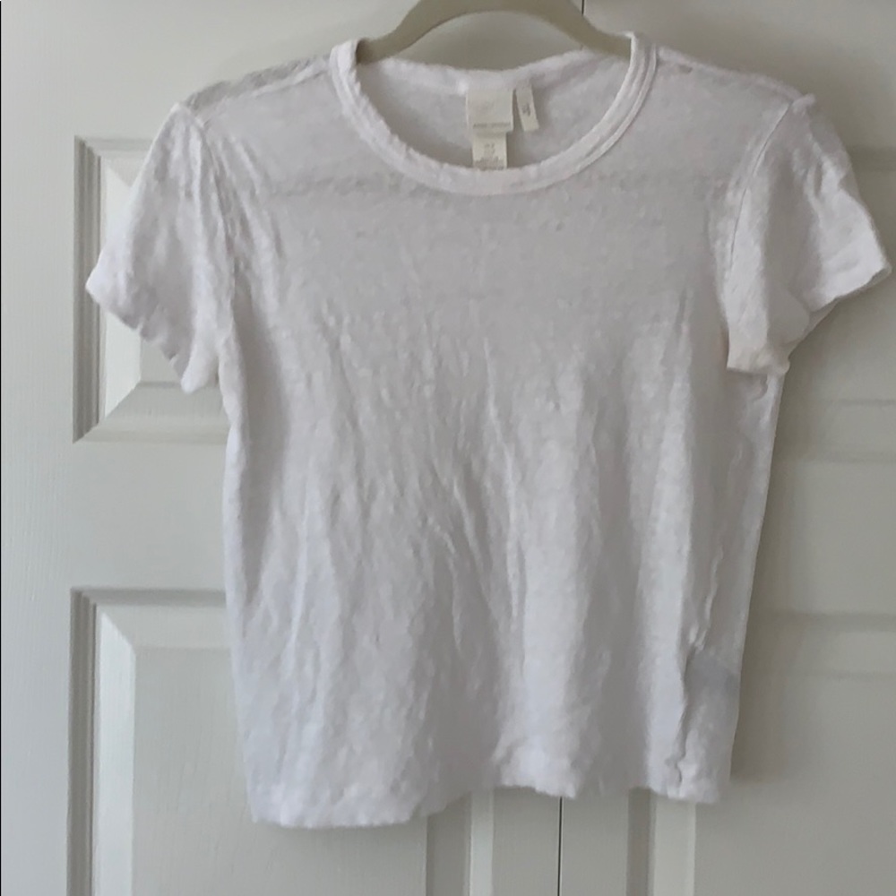 H&M white top
